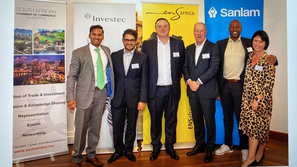 South Africa Chamber of Commerce Event | Bilal Adam CEO with ENS Africa Investec Sanlam and other members | Conference 2