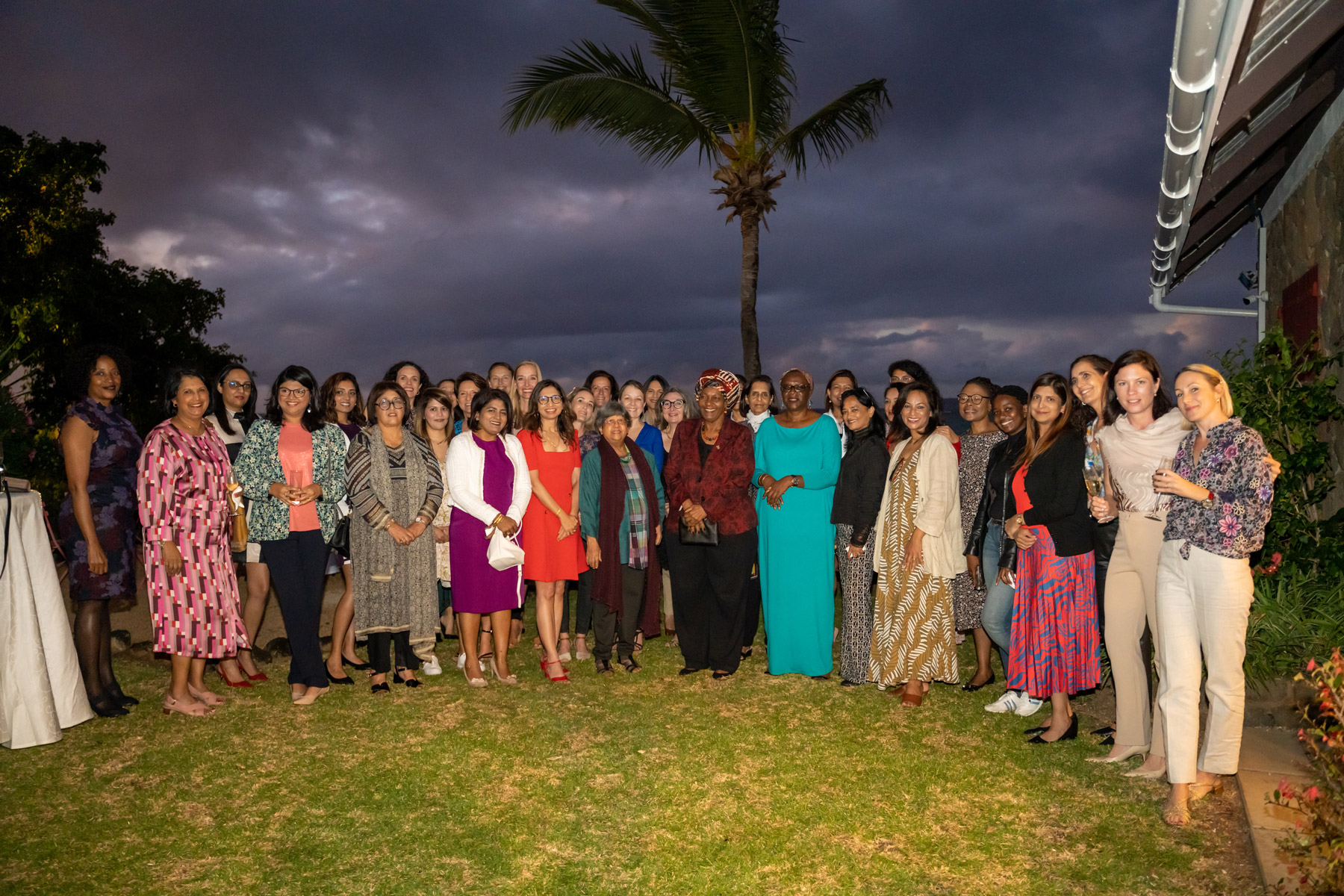 South Africa Chambers of Commerce in Mauritius event 2023 Cocktail 13 | Group Photo with all members and partners in Mauritius